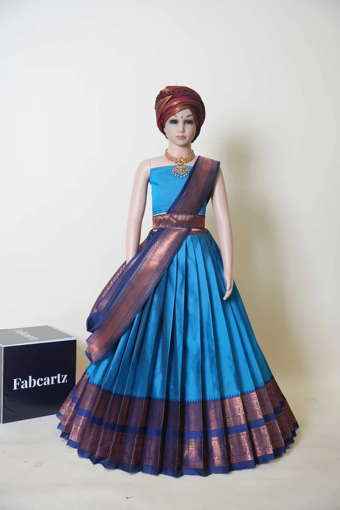 New Kids Traditional South Indian Half Saree (YenuguKIDS)