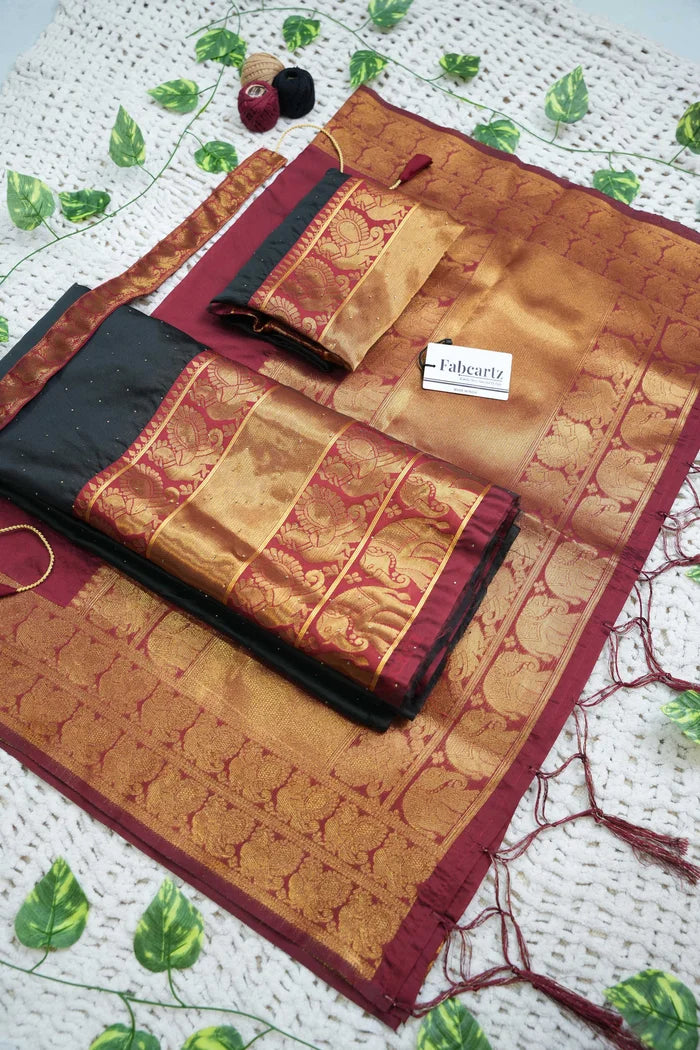 South Indian Festival Traditional Half Saree (Shiro)