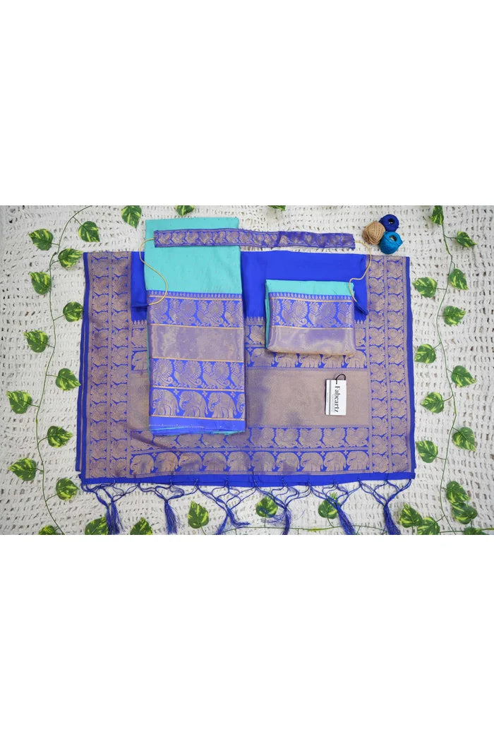 South Indian Festival Traditional Half Saree (Shiro)