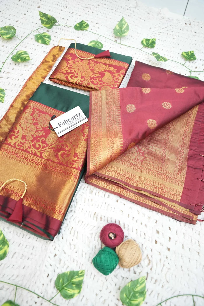 South Indian Festival Traditional Half Saree (Sundarii)