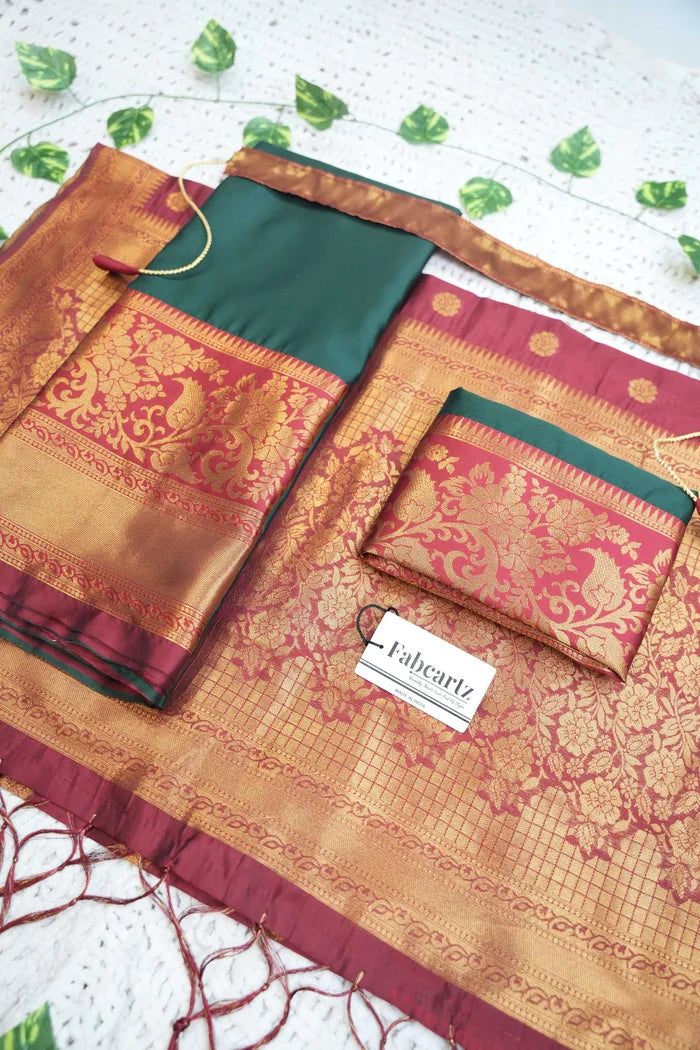 South Indian Festival Traditional Half Saree (Sundarii)