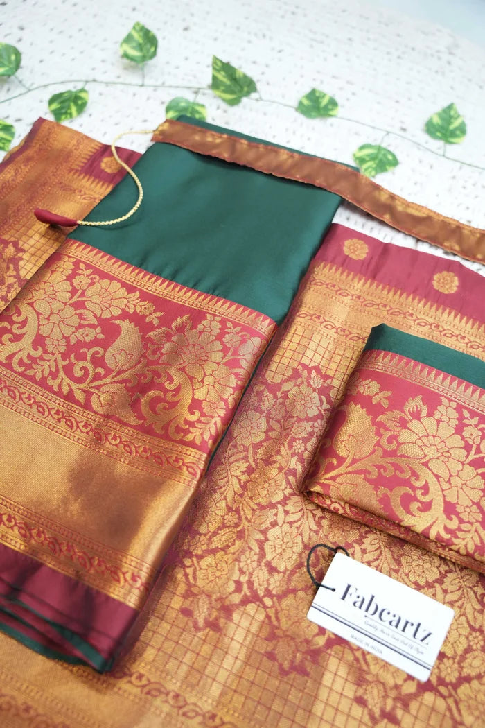 South Indian Festival Traditional Half Saree (Sundarii)