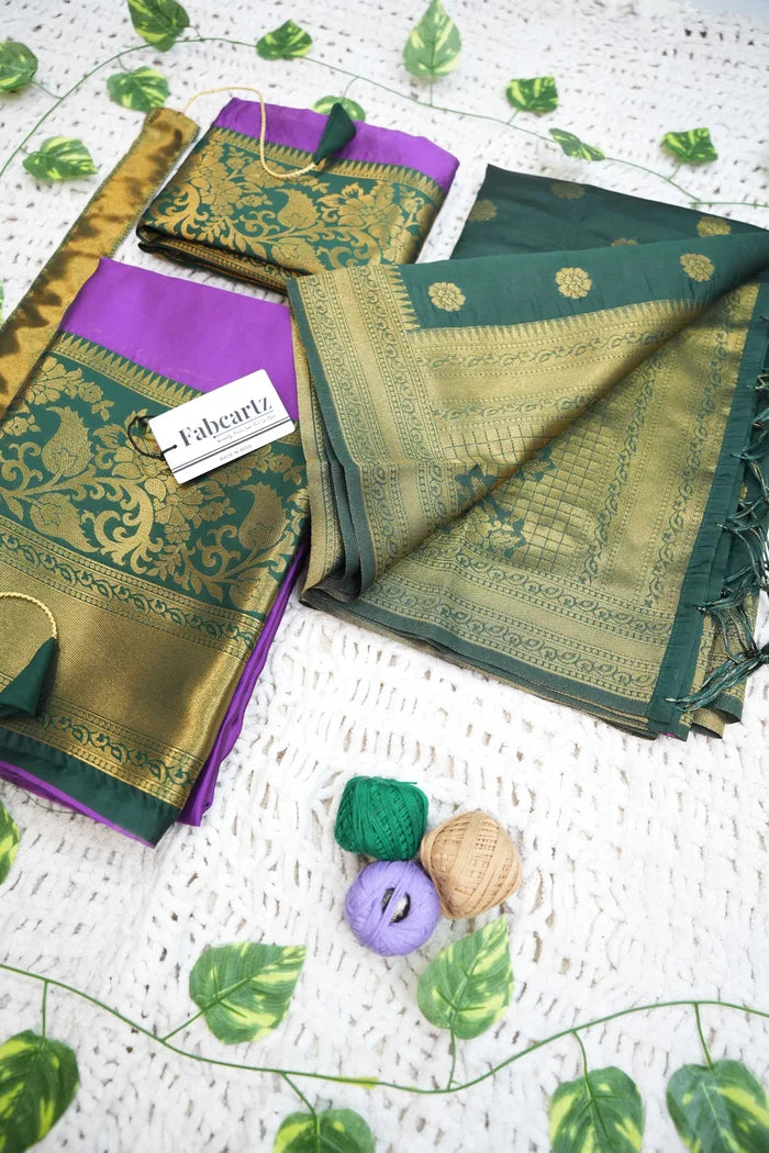 South Indian Festival Traditional Half Saree (Sundarii)