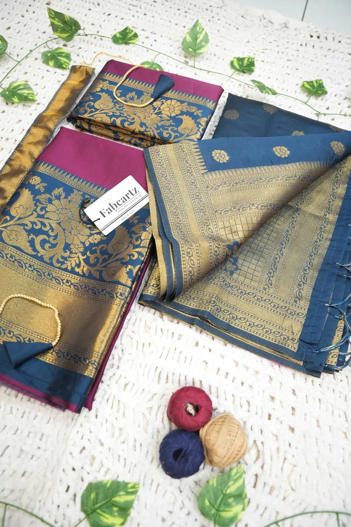 South Indian Festival Traditional Half Saree (Sundarii)
