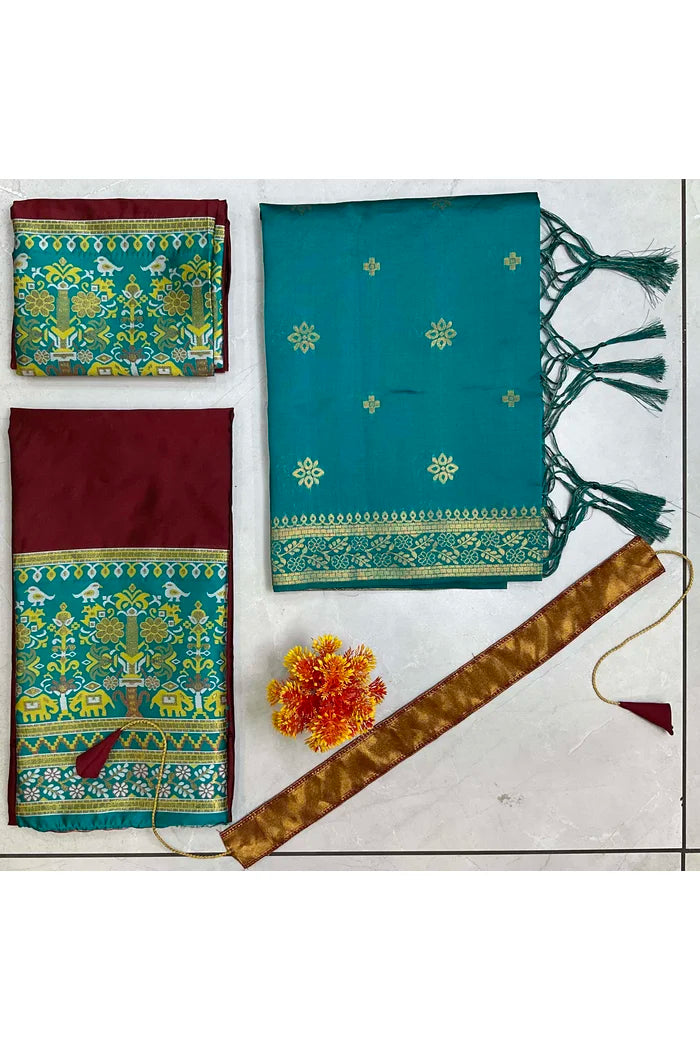 South Indian Festival Traditional Half Saree (Jagvi)