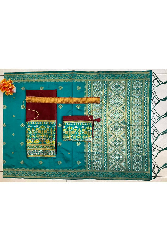 South Indian Festival Traditional Half Saree (Jagvi)
