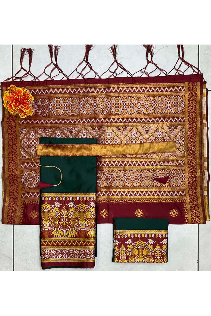 South Indian Festival Traditional Half Saree (Jagvi)