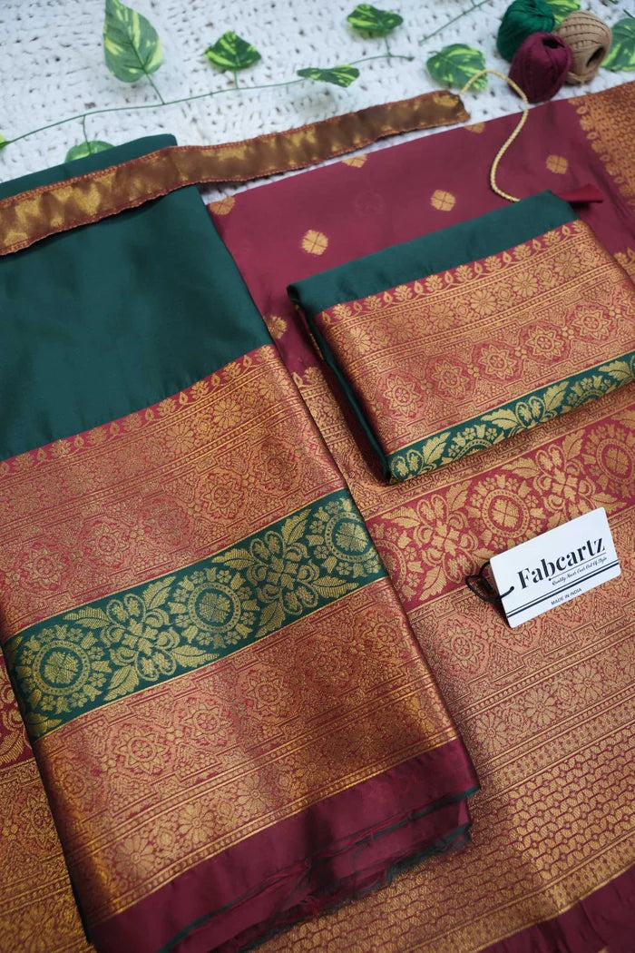 South Indian Festival Traditional Half Saree (UniversalPlain)