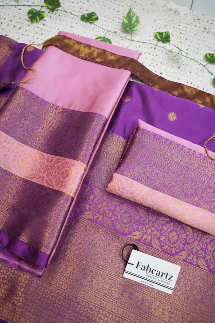 South Indian Festival Traditional Half Saree (UniversalPlain)