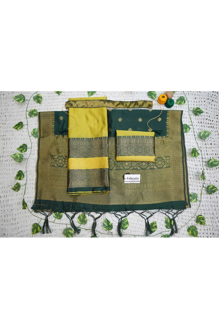 South Indian Festival Traditional Half Saree (UniversalPlain)