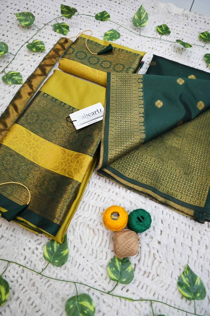 South Indian Festival Traditional Half Saree (UniversalPlain)