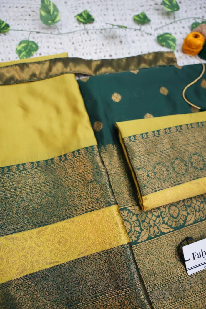South Indian Festival Traditional Half Saree (UniversalPlain)