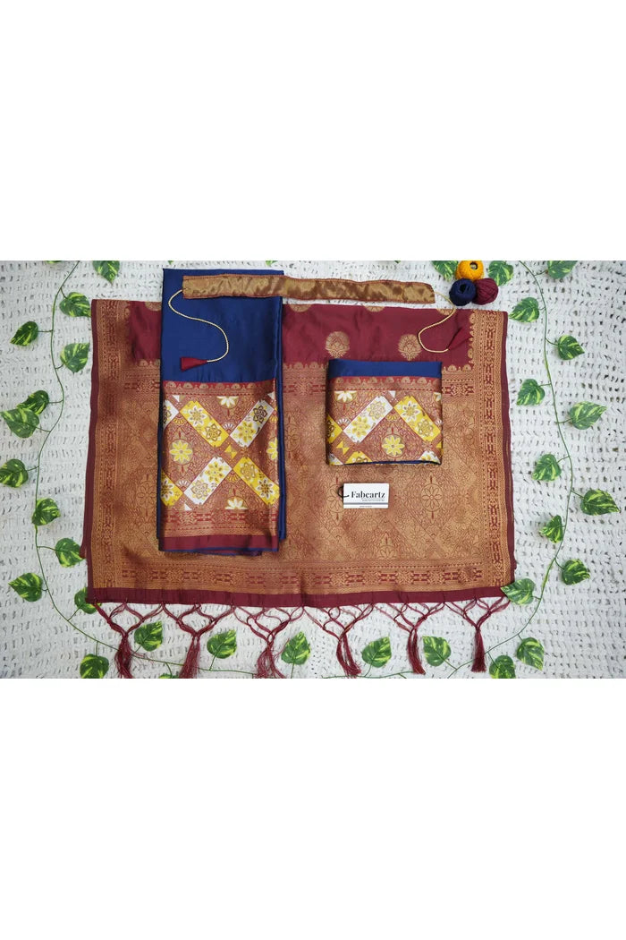 South Indian Festival Traditional Half Saree (Crax Pattu)