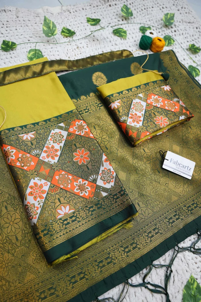 South Indian Festival Traditional Half Saree (Crax Pattu)