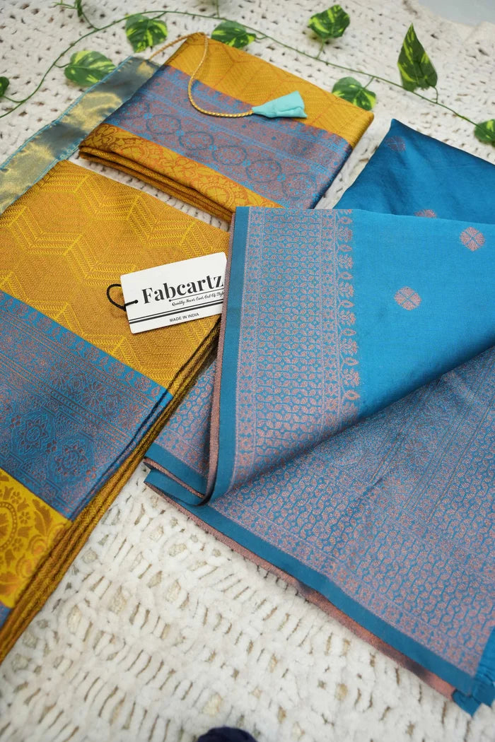 South Indian Festival Traditional Half Saree (UniversalWork)