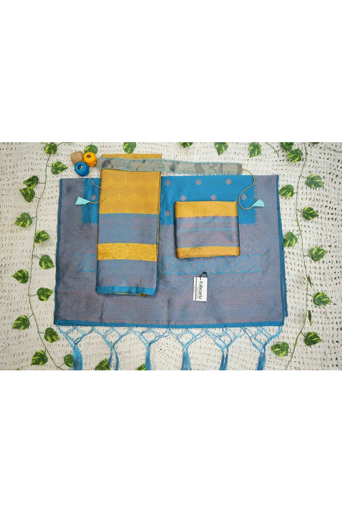 South Indian Festival Traditional Half Saree (UniversalWork)