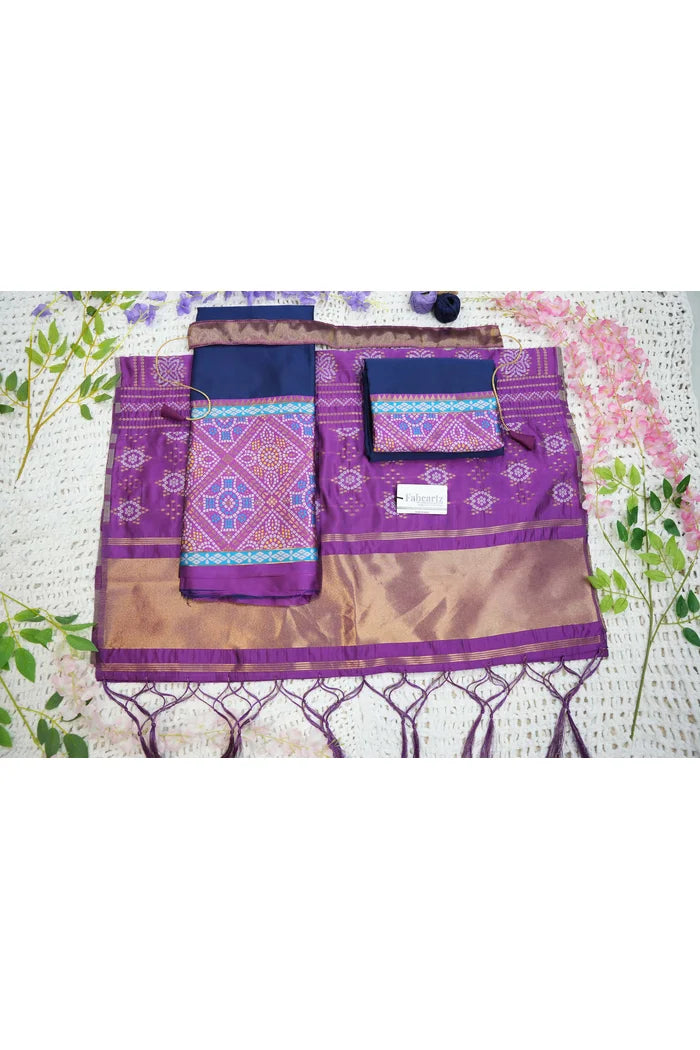 దక్షిణ భారత పండుగ సాంప్రదాయ హాఫ్ చీర (ఛవి)