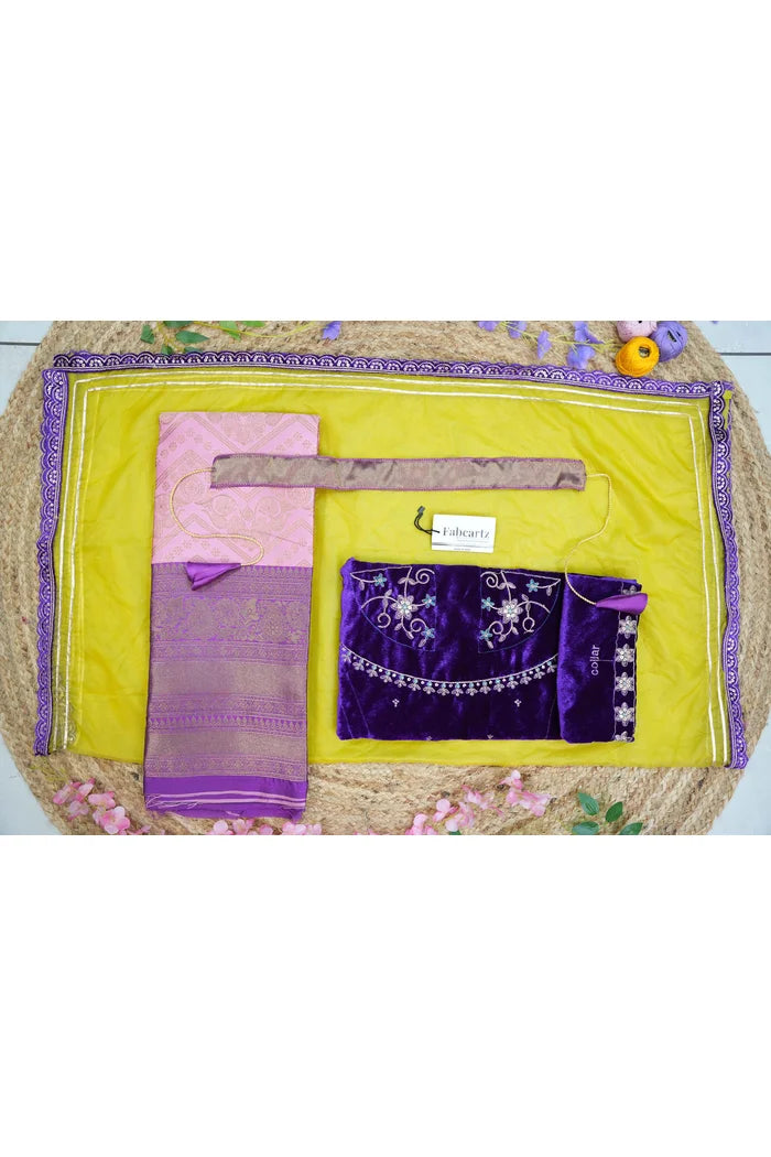 South Indian Festival Traditional Half Saree (Maheshmati)