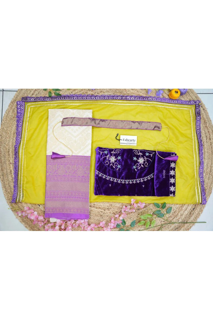 South Indian Festival Traditional Half Saree (Maheshmati)