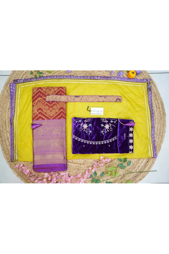 South Indian Festival Traditional Half Saree (Maheshmati)