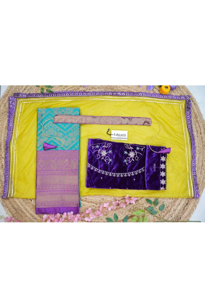 South Indian Festival Traditional Half Saree (Maheshmati)