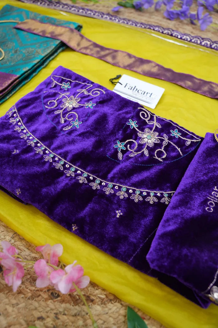 South Indian Festival Traditional Half Saree (Maheshmati)