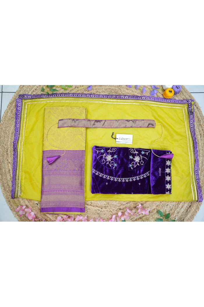 South Indian Festival Traditional Half Saree (Maheshmati)