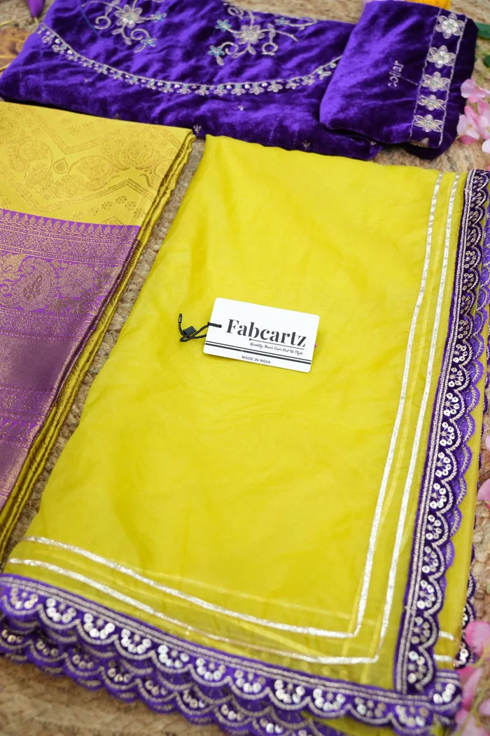South Indian Festival Traditional Half Saree (Maheshmati)