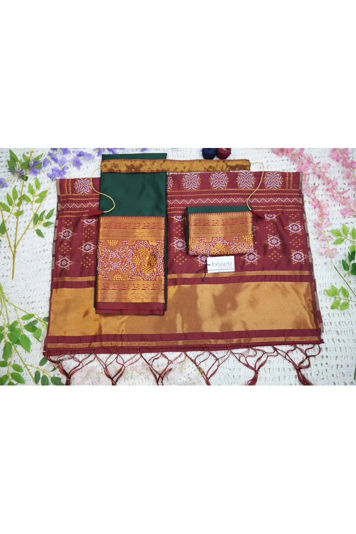 South Indian Festival Traditional Half Saree (PushpaBandhini)