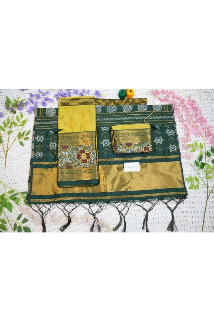 South Indian Festival Traditional Half Saree (PushpaBandhini)