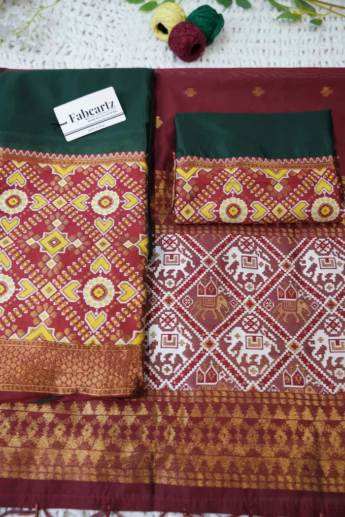 South Indian Festival Traditional Half Saree (ArrowPattu)