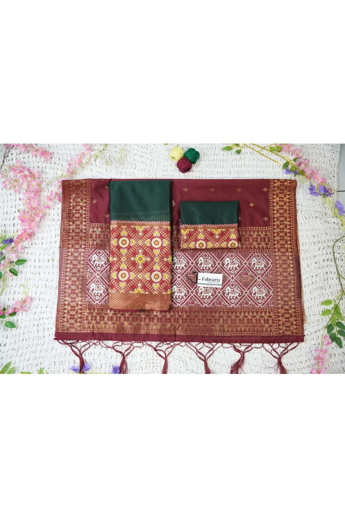 South Indian Festival Traditional Half Saree (ArrowPattu)