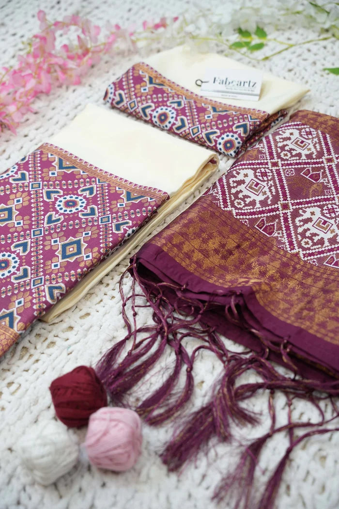 South Indian Festival Traditional Half Saree (ArrowPattu)