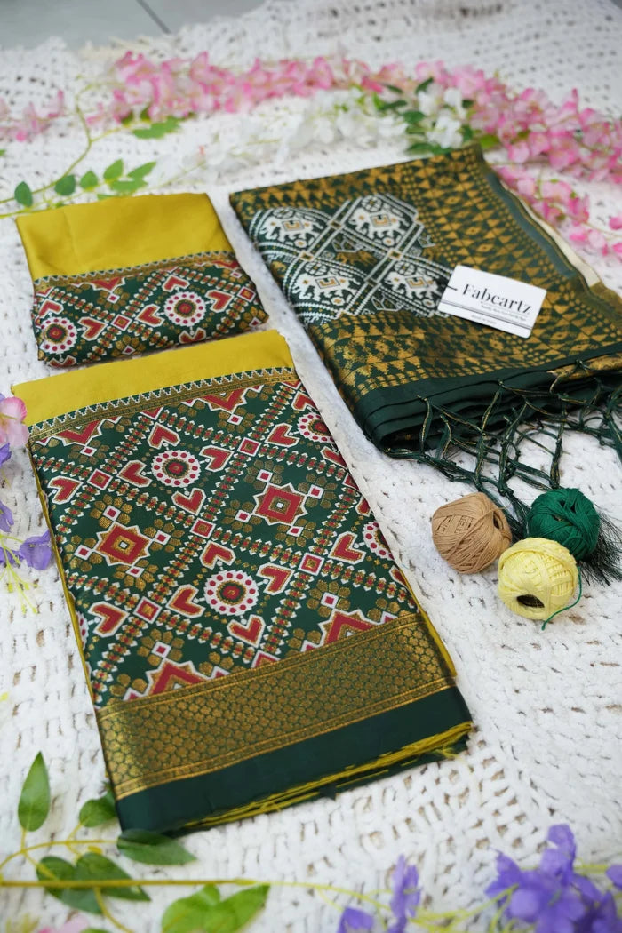 South Indian Festival Traditional Half Saree (ArrowPattu)