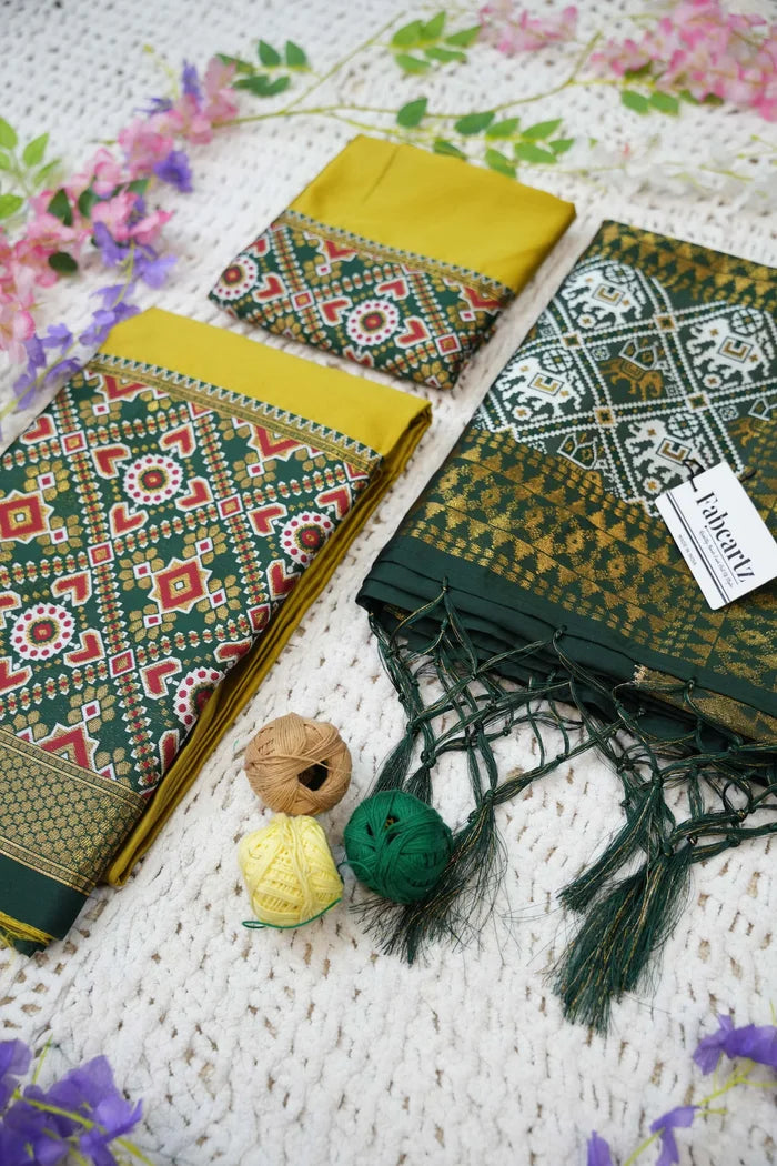 South Indian Festival Traditional Half Saree (ArrowPattu)