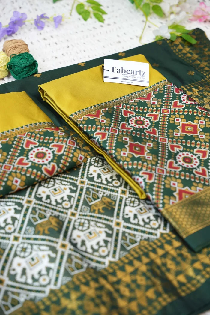 South Indian Festival Traditional Half Saree (ArrowPattu)