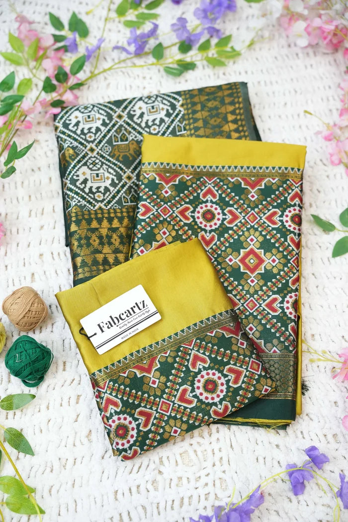 South Indian Festival Traditional Half Saree (ArrowPattu)