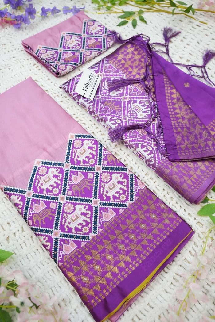 దక్షిణ భారత పండుగ సాంప్రదాయ హాఫ్ చీర (ఛవి)