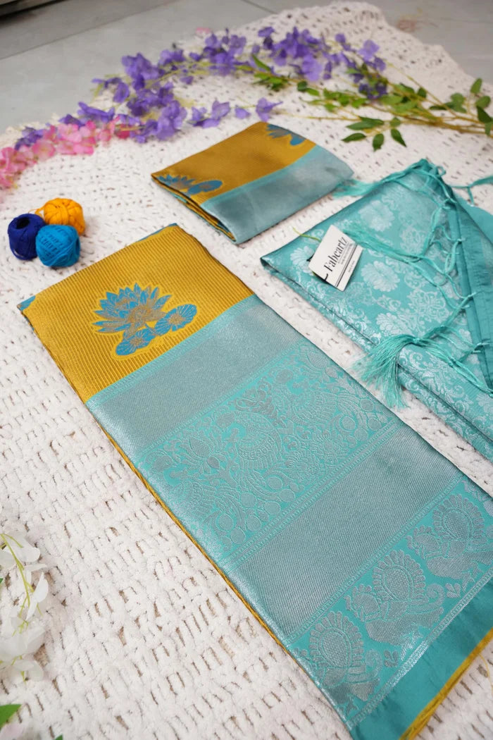 South Indian Festival Traditional Half Saree (Srikarthikeyan)