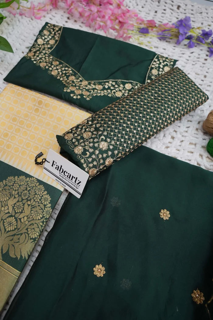 South Indian Festival Traditional Half Saree (KanchiRango)