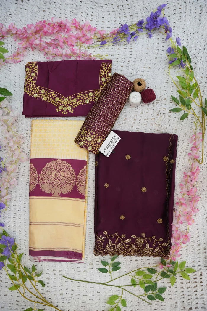 South Indian Festival Traditional Half Saree (KanchiRango)