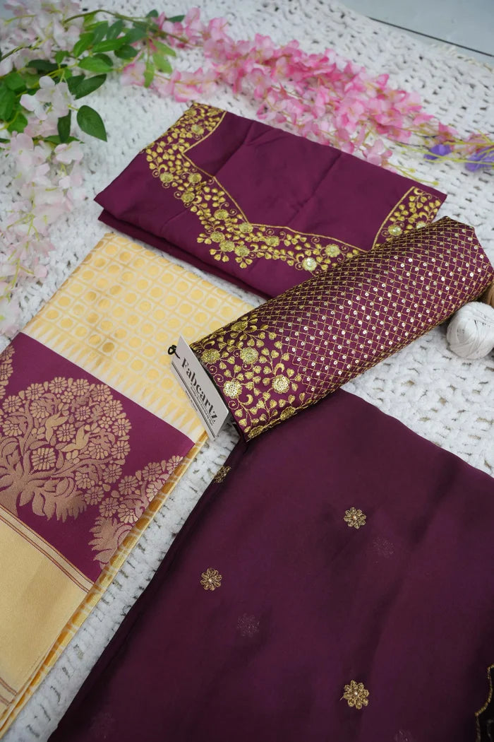 South Indian Festival Traditional Half Saree (KanchiRango)