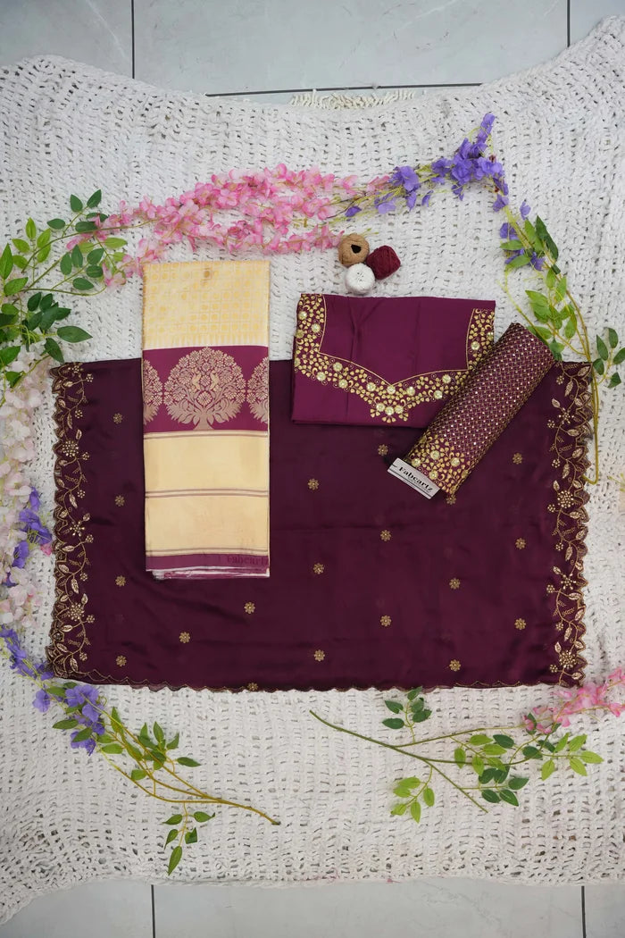 South Indian Festival Traditional Half Saree (KanchiRango)