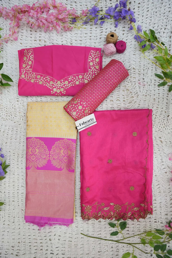 South Indian Festival Traditional Half Saree (KanchiRango)