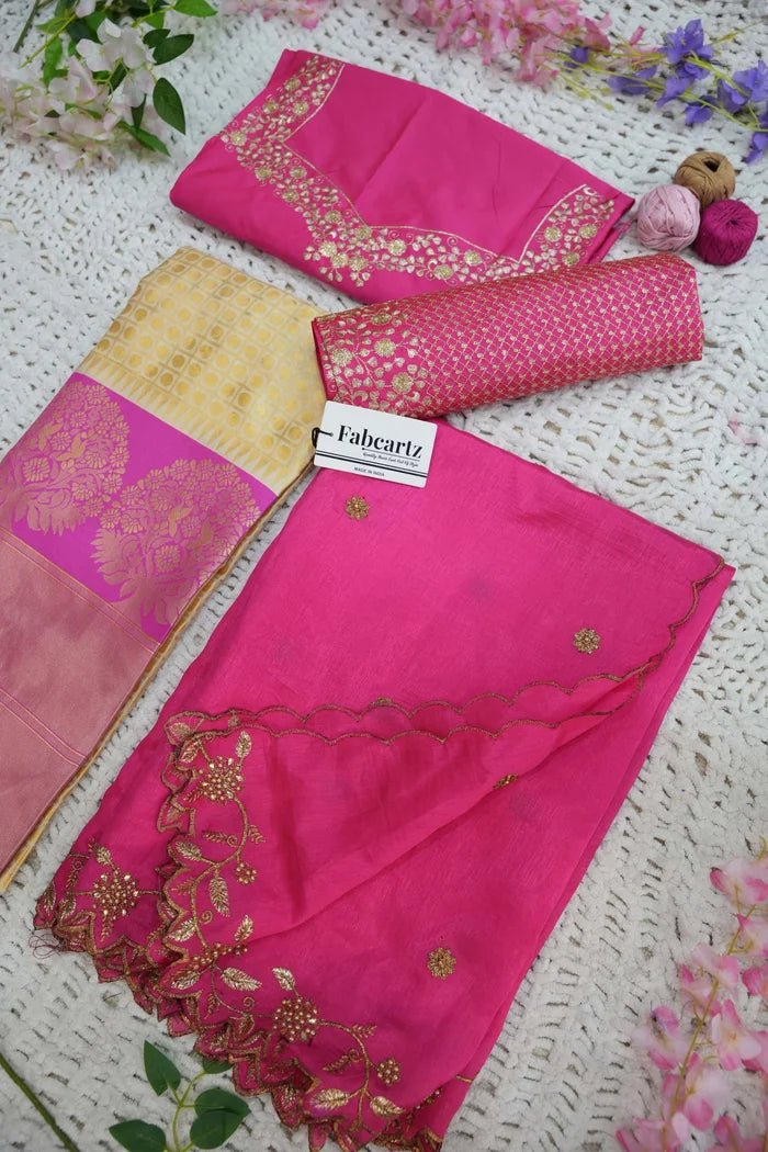 South Indian Festival Traditional Half Saree (KanchiRango)