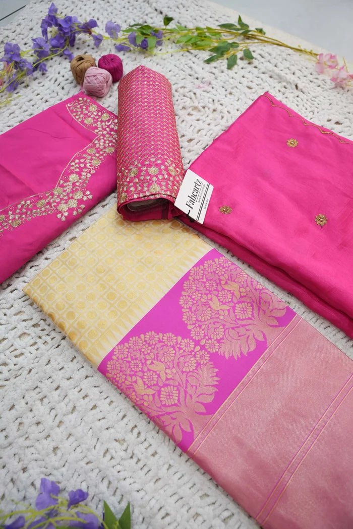 South Indian Festival Traditional Half Saree (KanchiRango)