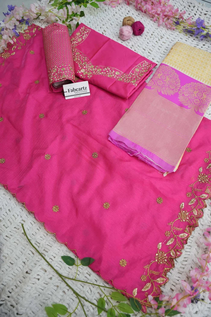 South Indian Festival Traditional Half Saree (KanchiRango)
