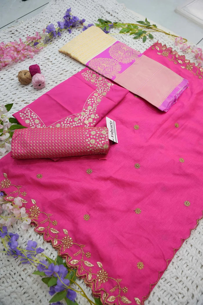 South Indian Festival Traditional Half Saree (KanchiRango)