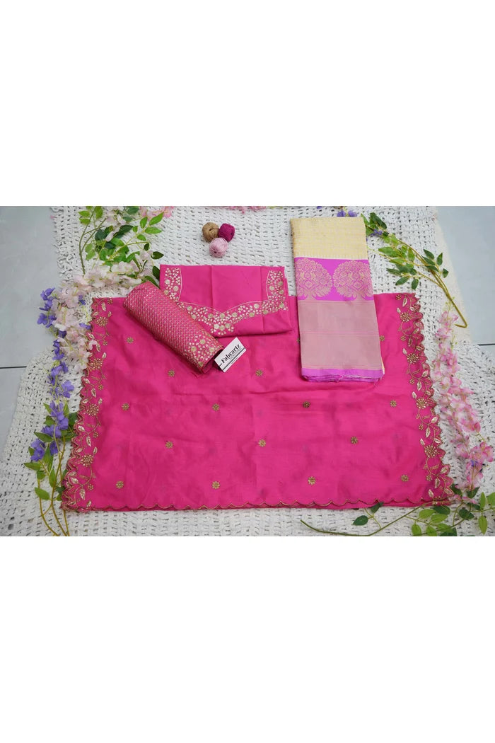 South Indian Festival Traditional Half Saree (KanchiRango)