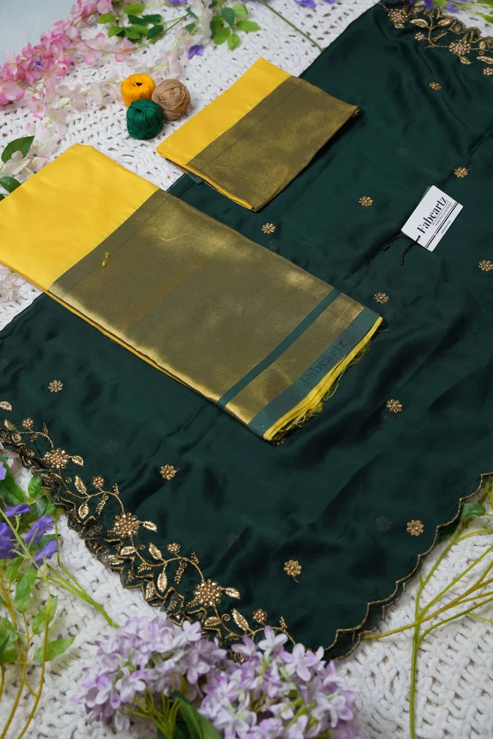 South Indian Festival Traditional Half Saree (Aghore)